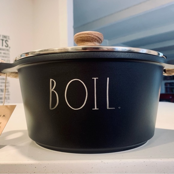 Rae Dunn Kitchen Rare Rae Dunn Enchante Boil 45 Pot Dutch Oven